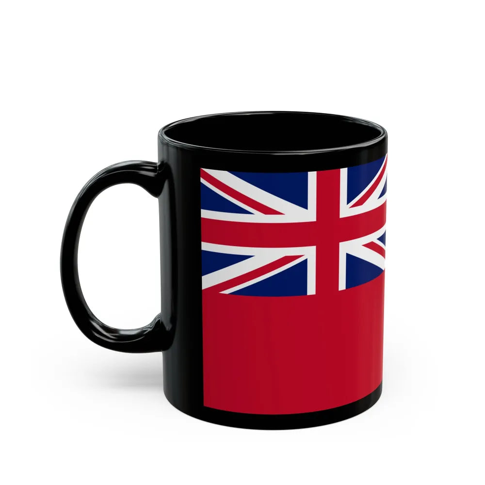 Flag of Ontario Canada - Black Coffee Mug-Go Mug Yourself