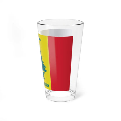 Flag of Ontario County New York (United States) Pint Glass 16oz - Go Mug Yourself