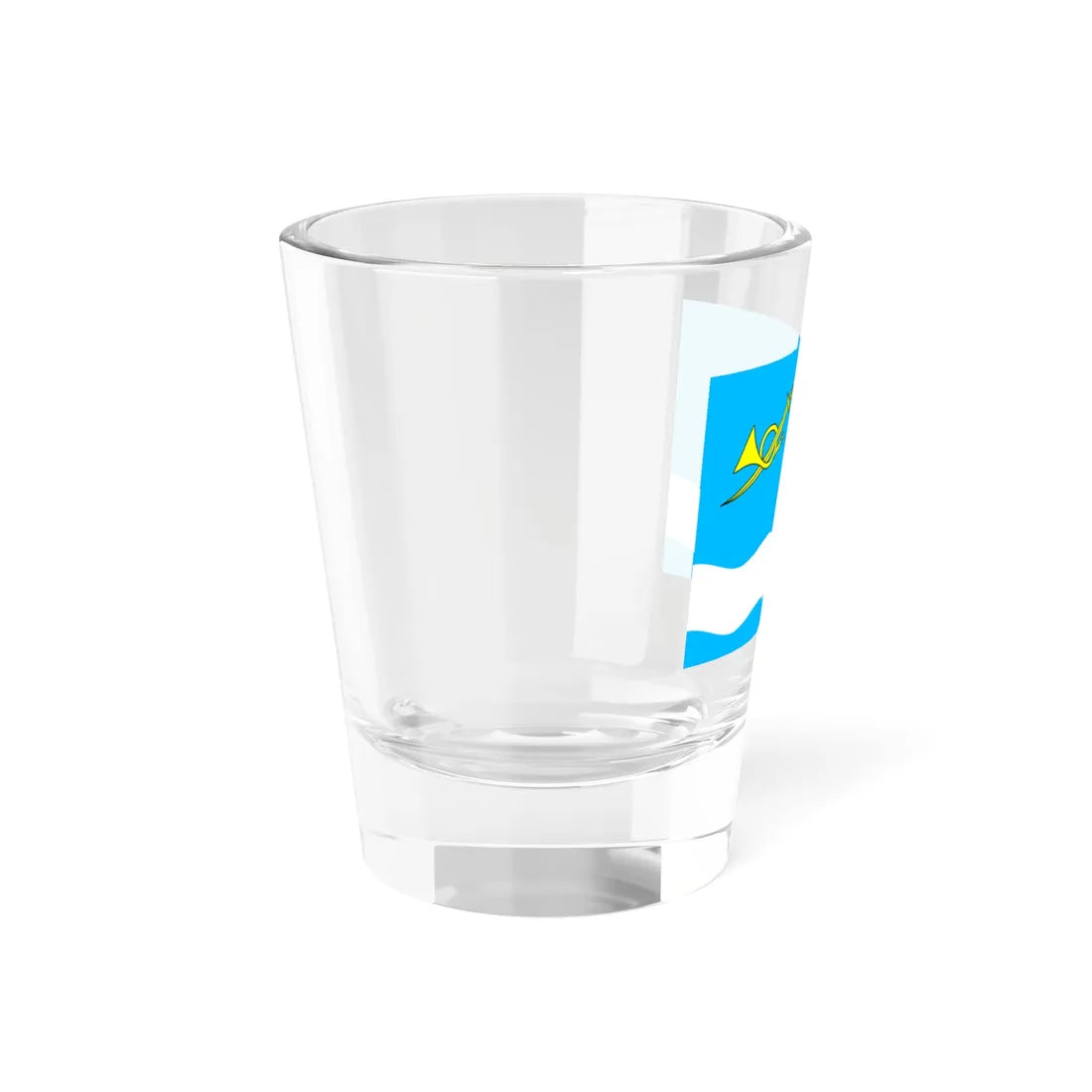Flag of Onufriivka raion (Ukraine) Shot Glass 1.5oz - Go Mug Yourself