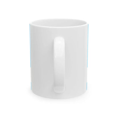 Flag of Onufriivka raion (Ukraine) White Coffee Mug - Go Mug Yourself