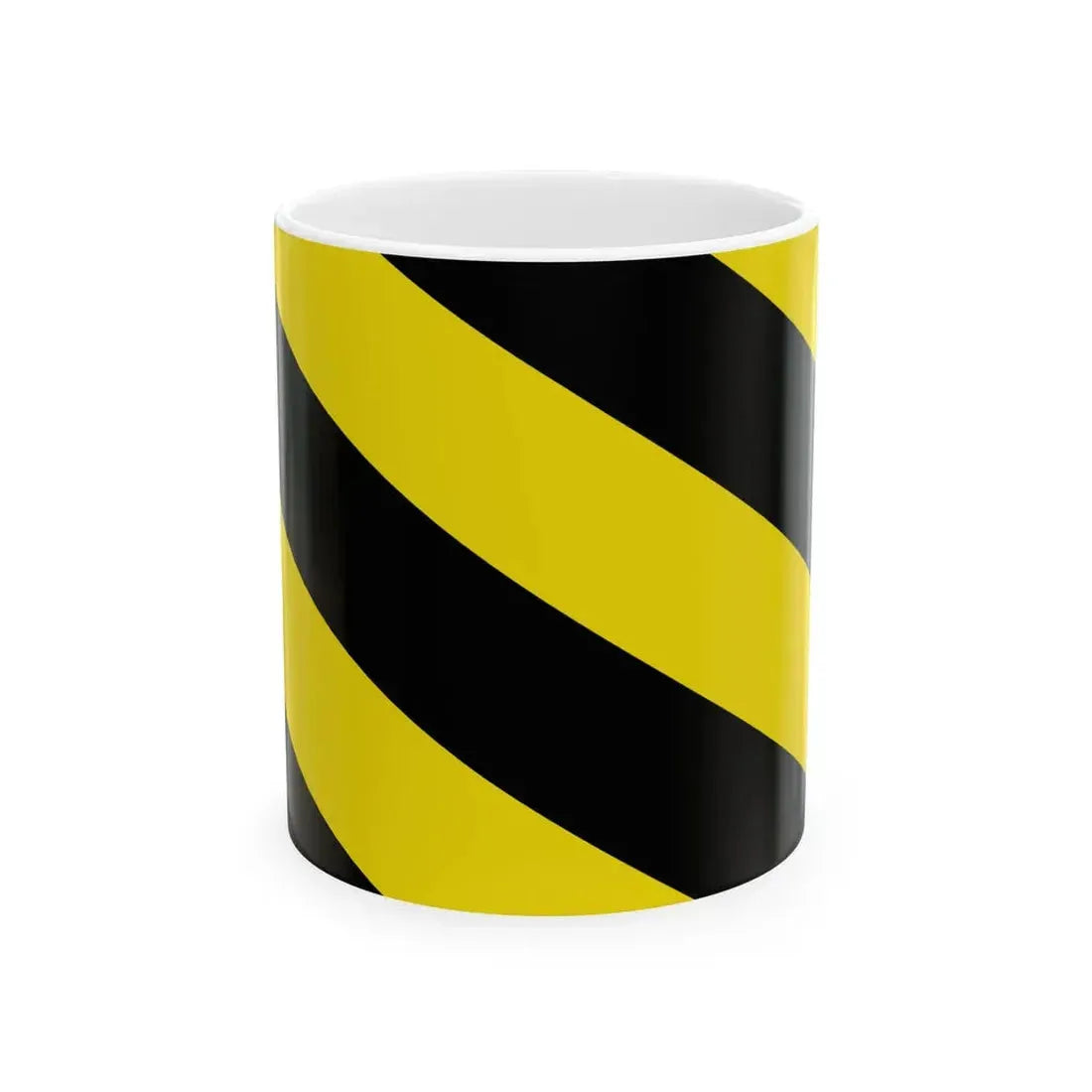 Flag of Oosterzele (Belgium) White Coffee Mug 11oz - Go Mug Yourself