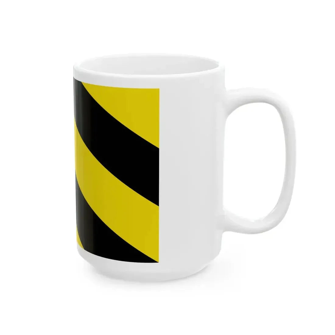 Flag of Oosterzele (Belgium) White Coffee Mug - Go Mug Yourself