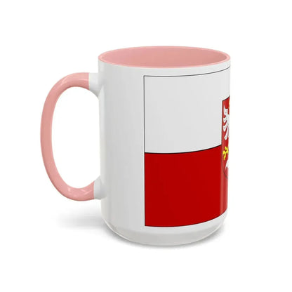 Flag of Opava Czech Republic - Accent Coffee Mug - Go Mug Yourself