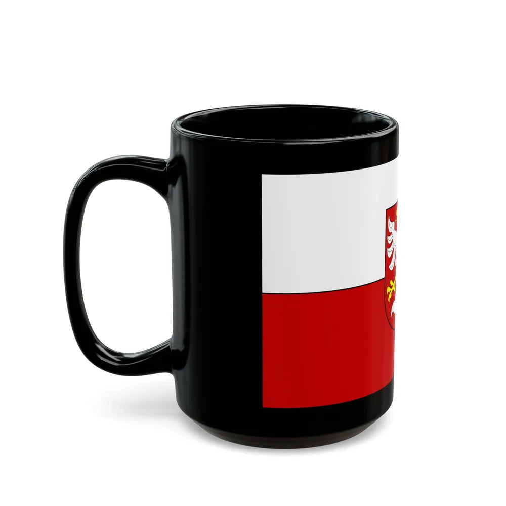 Flag of Opava Czech Republic - Black Coffee Mug-Go Mug Yourself