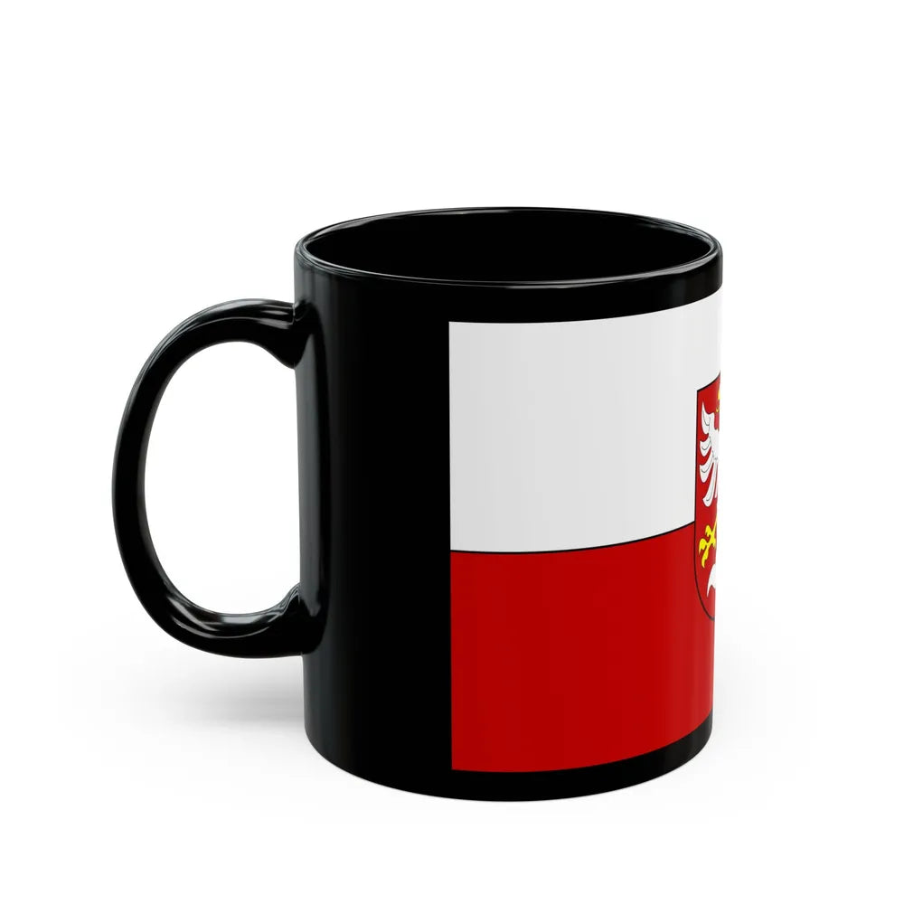 Flag of Opava Czech Republic - Black Coffee Mug-Go Mug Yourself