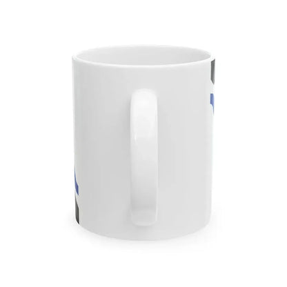 Flag of Opglabbeek (Belgium) White Coffee Mug - Go Mug Yourself