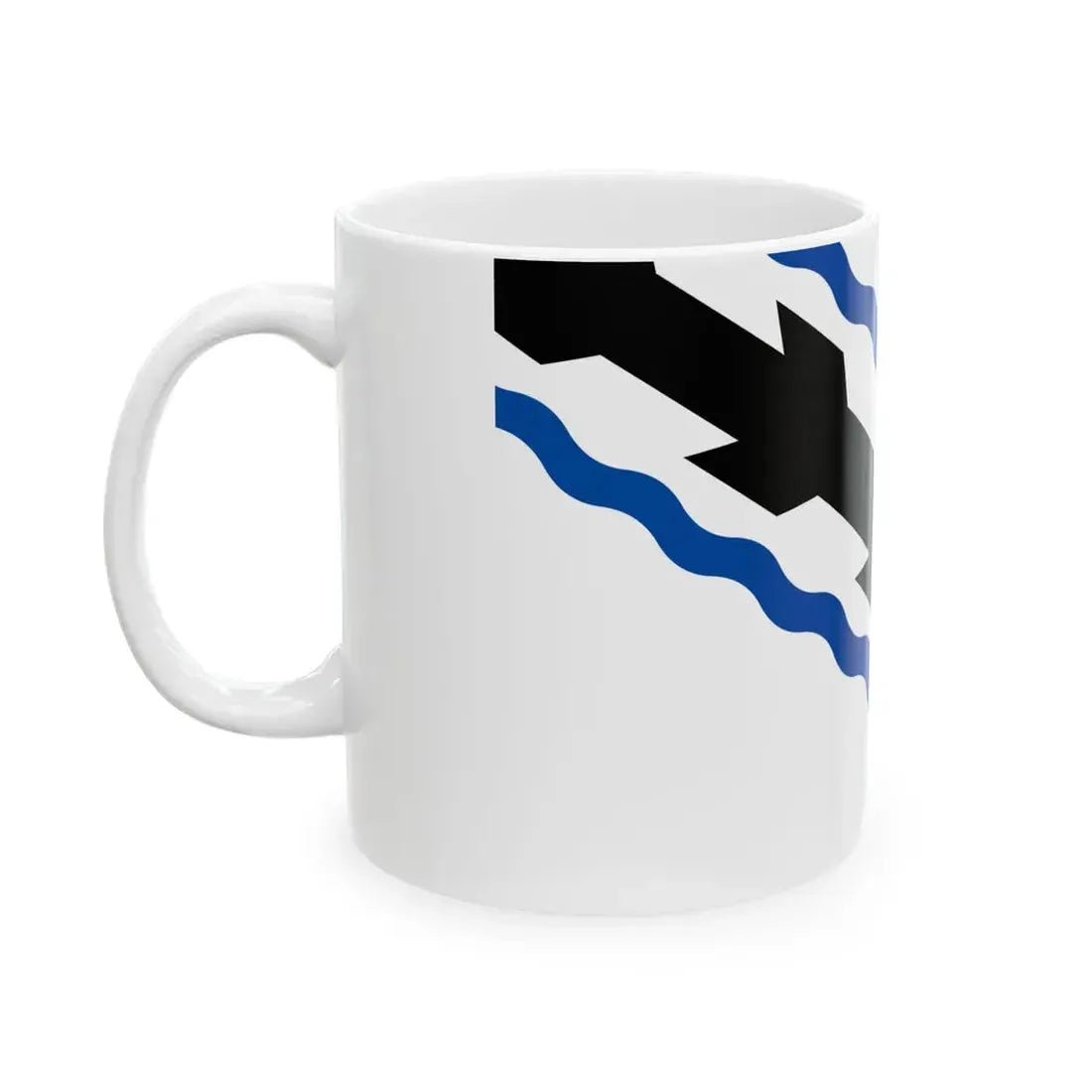 Flag of Opglabbeek (Belgium) White Coffee Mug - Go Mug Yourself
