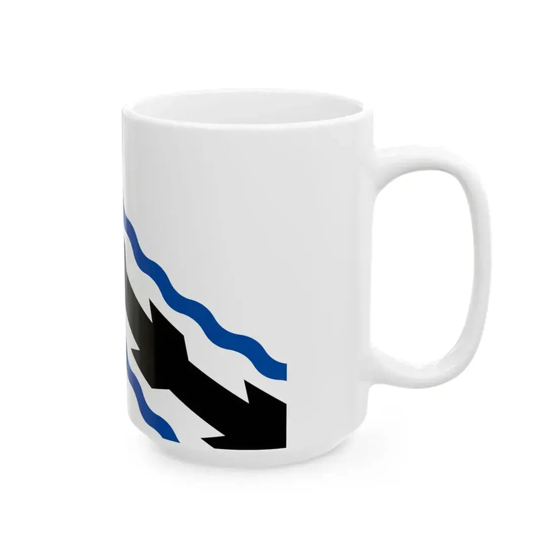 Flag of Opglabbeek (Belgium) White Coffee Mug - Go Mug Yourself