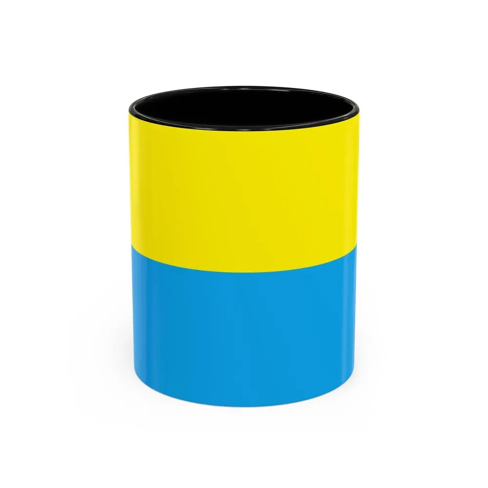 Flag of Opole Poland - Accent Coffee Mug 11oz Black - Go Mug Yourself