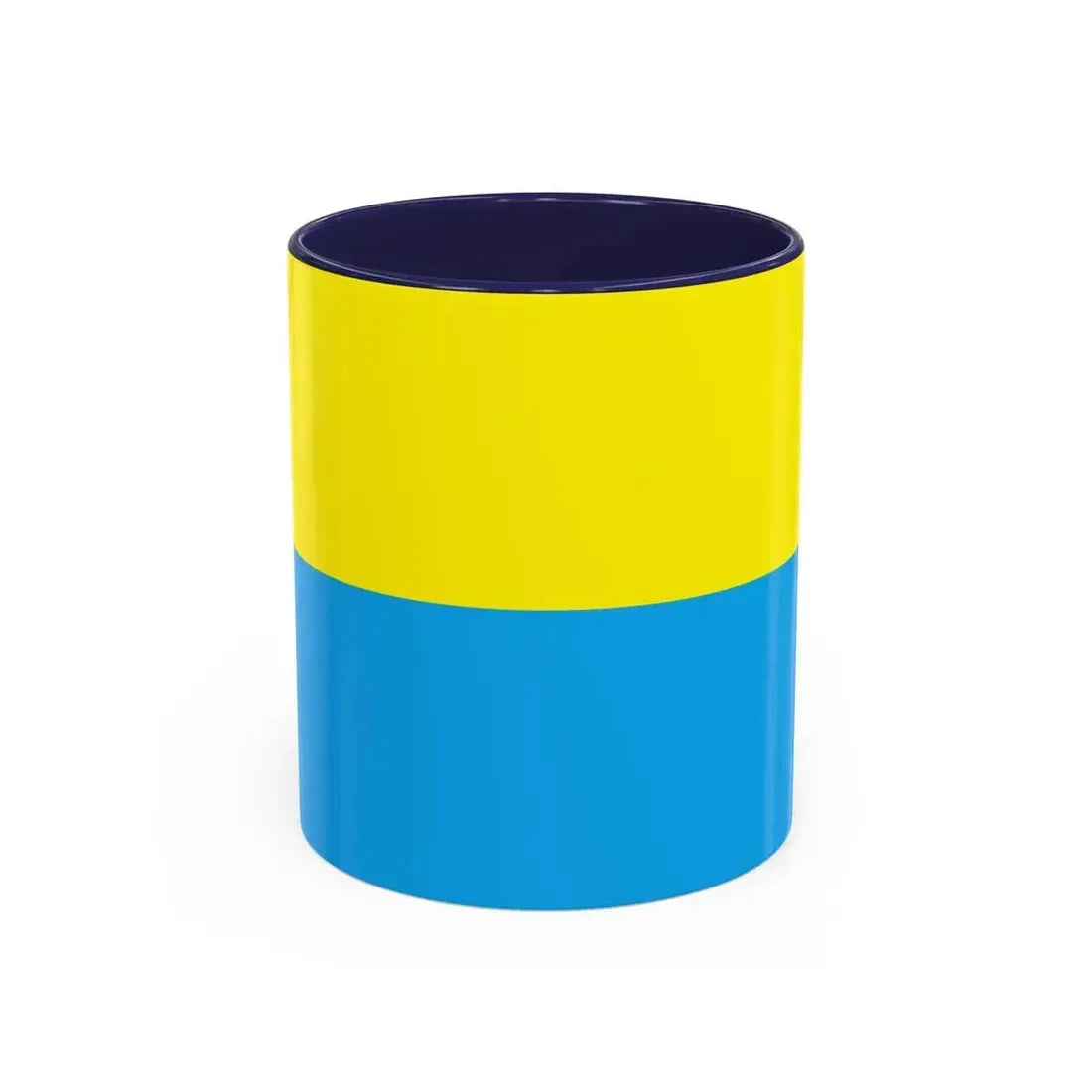 Flag of Opole Poland - Accent Coffee Mug 11oz Navy - Go Mug Yourself