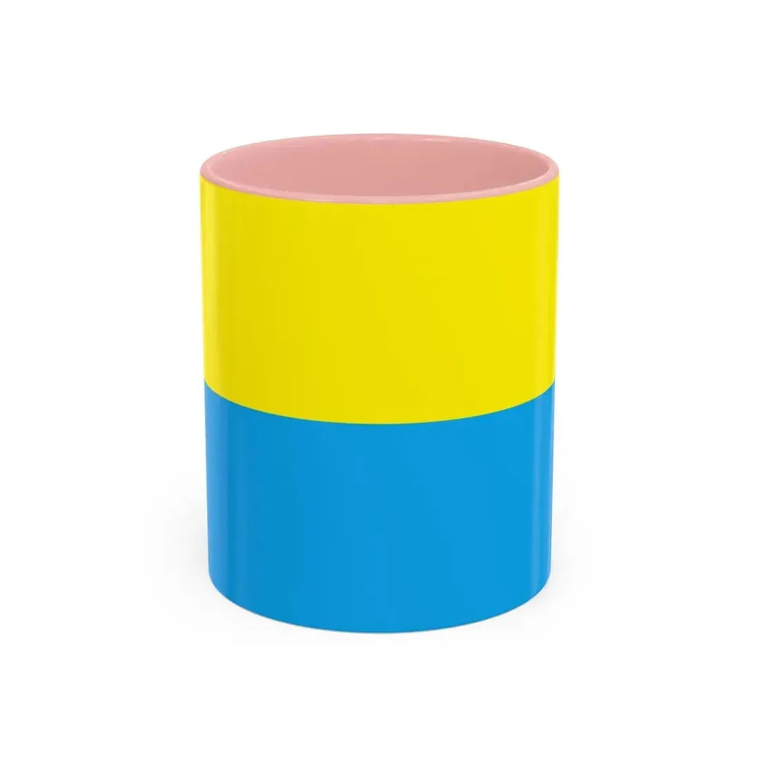 Flag of Opole Poland - Accent Coffee Mug 11oz Pink - Go Mug Yourself