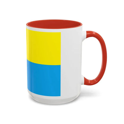 Flag of Opole Poland - Accent Coffee Mug - Go Mug Yourself