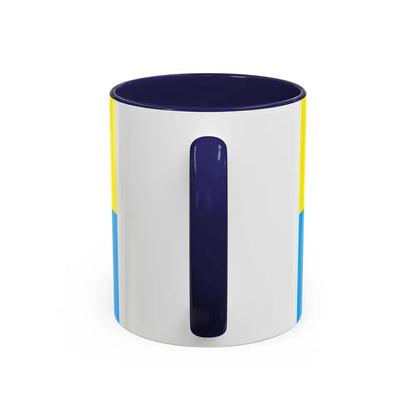 Flag of Opole Poland - Accent Coffee Mug - Go Mug Yourself