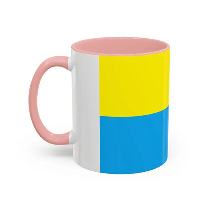 Flag of Opole Poland - Accent Coffee Mug - Go Mug Yourself