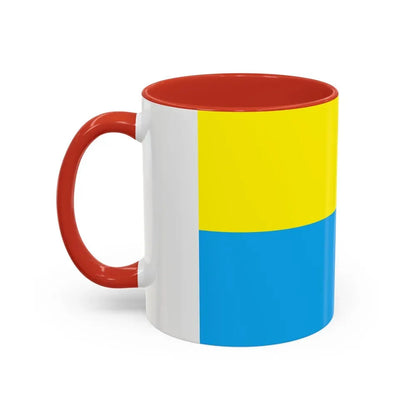 Flag of Opole Poland - Accent Coffee Mug - Go Mug Yourself