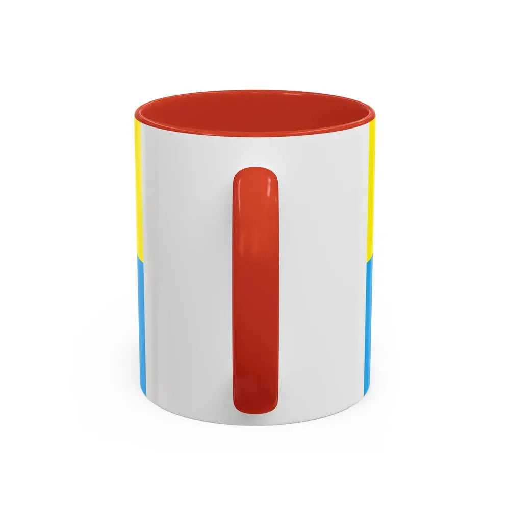 Flag of Opole Poland - Accent Coffee Mug - Go Mug Yourself