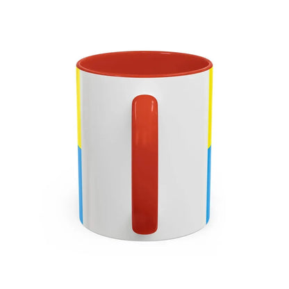 Flag of Opole Poland - Accent Coffee Mug - Go Mug Yourself