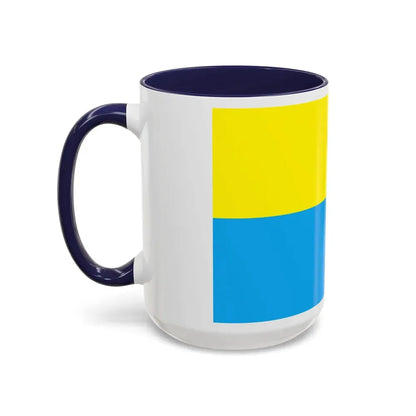 Flag of Opole Poland - Accent Coffee Mug - Go Mug Yourself