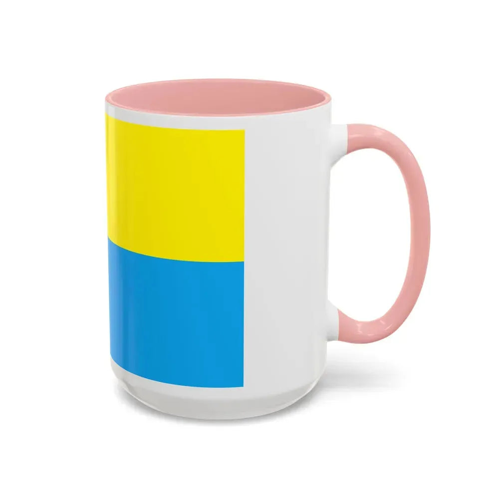 Flag of Opole Poland - Accent Coffee Mug - Go Mug Yourself
