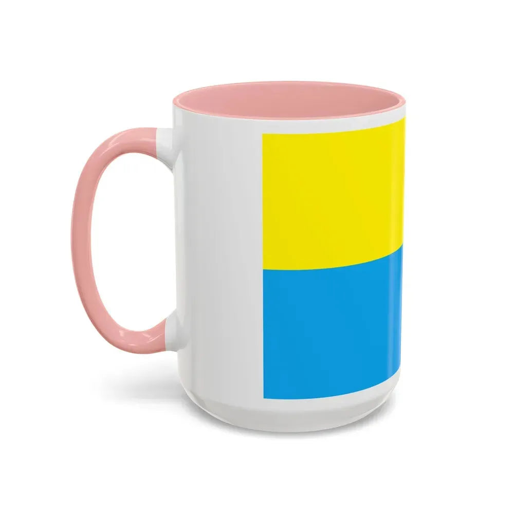 Flag of Opole Poland - Accent Coffee Mug - Go Mug Yourself