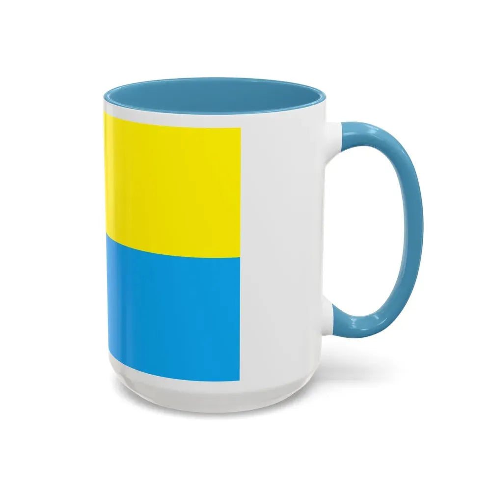 Flag of Opole Poland - Accent Coffee Mug - Go Mug Yourself