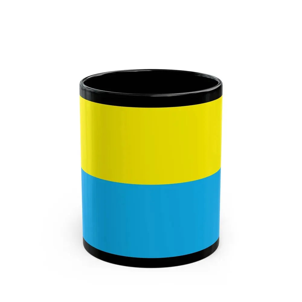 Flag of Opole Poland - Black Coffee Mug 11oz - Go Mug Yourself