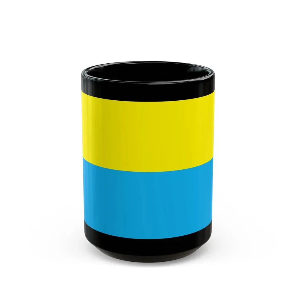 Flag of Opole Poland - Black Coffee Mug 15oz - Go Mug Yourself