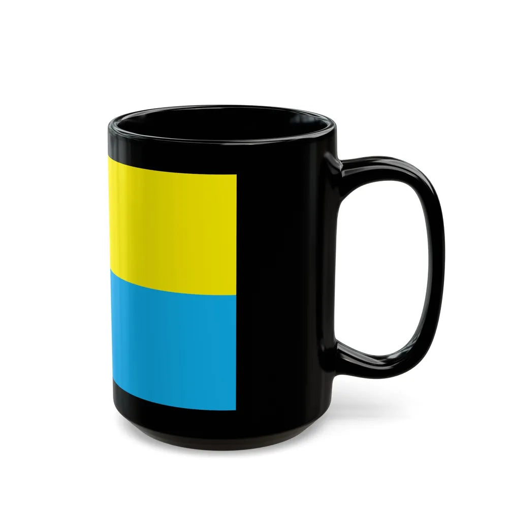 Flag of Opole Poland - Black Coffee Mug-Go Mug Yourself