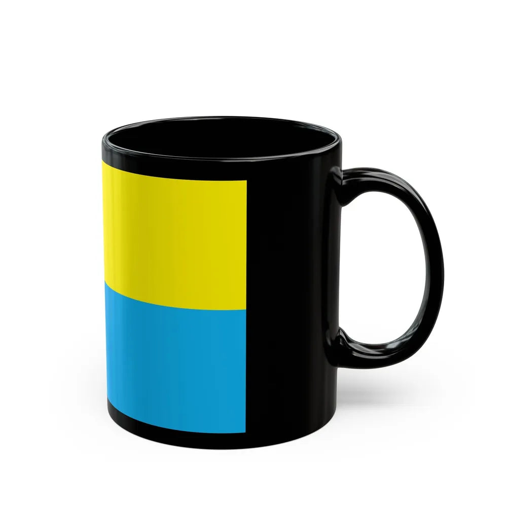 Flag of Opole Poland - Black Coffee Mug-Go Mug Yourself