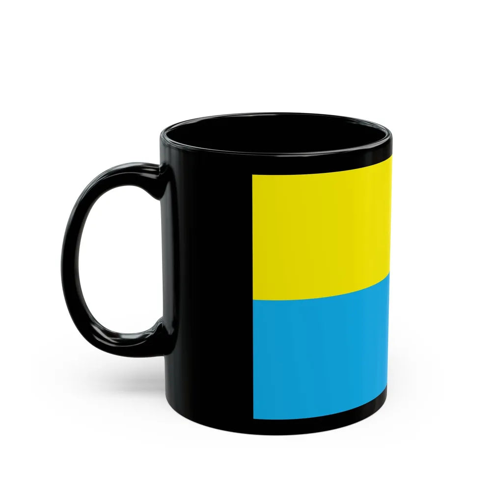 Flag of Opole Poland - Black Coffee Mug-Go Mug Yourself