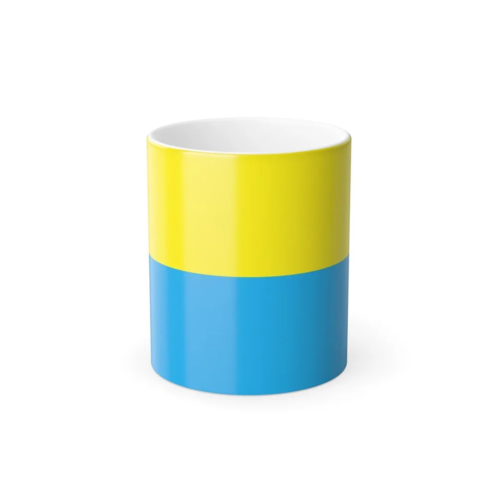 Flag of Opole Poland - Color Changing Coffee Mug-11oz-Go Mug Yourself