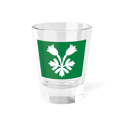 Flag of Oppland (Norway) Shot Glass 1.5oz 1.5oz - Go Mug Yourself
