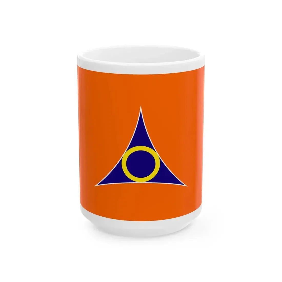 Flag of Ora Gunma (Japan) White Coffee Mug 15oz - Go Mug Yourself
