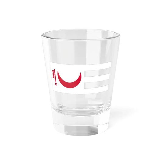 Flag of Oran 14th century (Algeria) Shot Glass 1.5oz 1.5oz - Go Mug Yourself