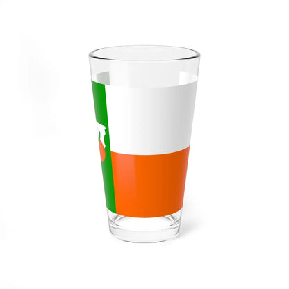 Flag of Orange County Texas (United States) Pint Glass 16oz 16oz - Go Mug Yourself