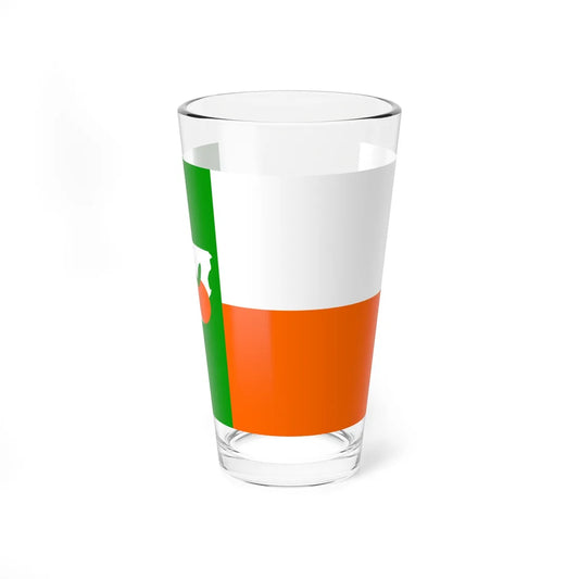 Flag of Orange County Texas (United States) Pint Glass 16oz 16oz - Go Mug Yourself