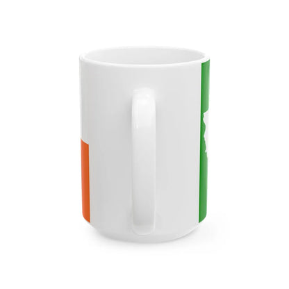 Flag of Orange County Texas (United States) White Coffee Mug - Go Mug Yourself