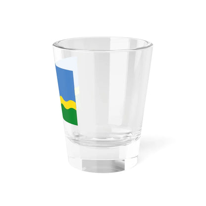 Flag of Orava Parish Põlva County Estonia (Estonia) Shot Glass 1.5oz - Go Mug Yourself