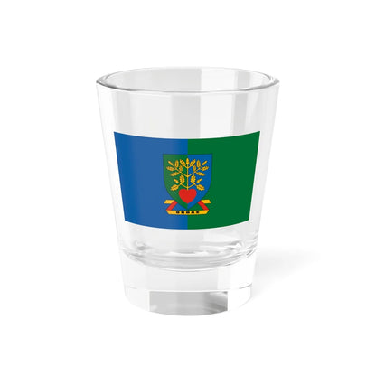 Flag of Ordas (Hungary) Shot Glass 1.5oz 1.5oz - Go Mug Yourself