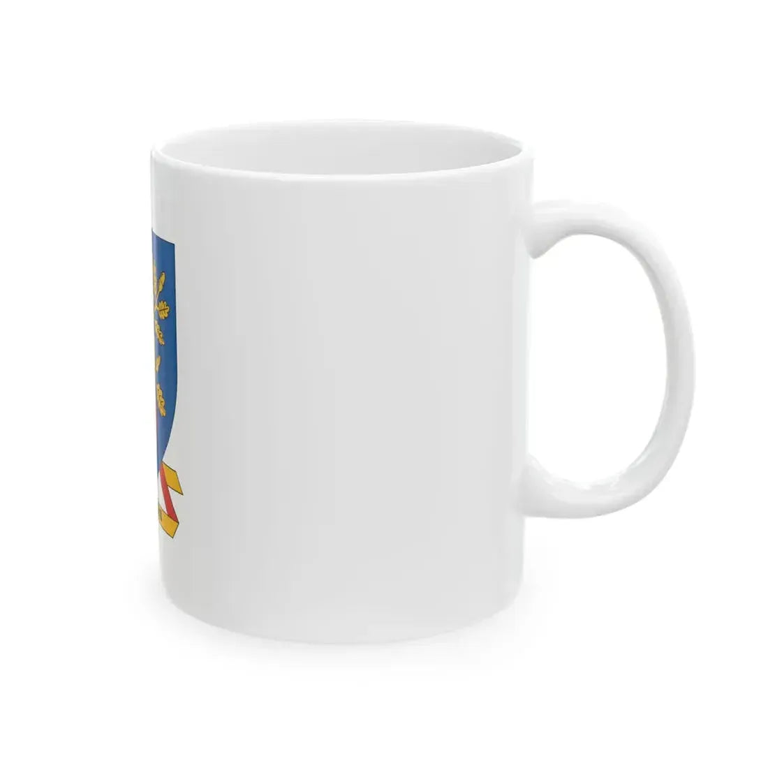 Flag of Ordas variant (Hungary) White Coffee Mug - Go Mug Yourself