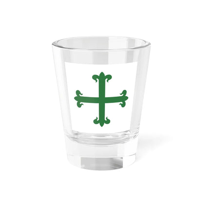 Flag of Order of Aviz (Portugal) Shot Glass 1.5oz 1.5oz - Go Mug Yourself