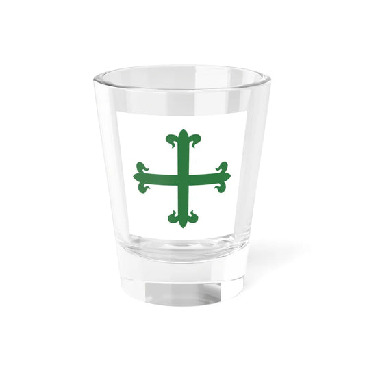 Flag of Order of Aviz (Portugal) Shot Glass 1.5oz 1.5oz - Go Mug Yourself