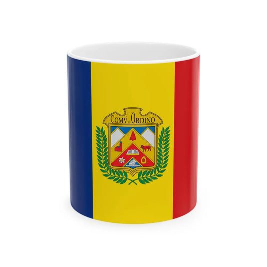 Flag of Ordino (Andorra) White Coffee Mug 11oz - Go Mug Yourself