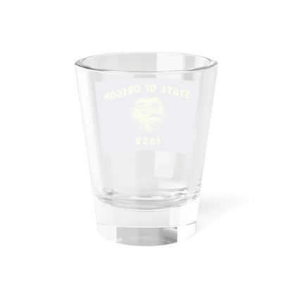 Flag of Oregon 3-2 (United States) Shot Glass 1.5oz - Go Mug Yourself