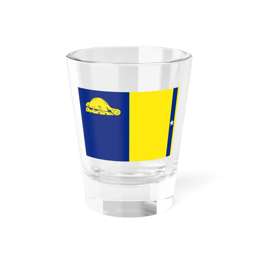 Flag of Oregon proposal 2013 Norquist (United States) Shot Glass 1.5oz 1.5oz - Go Mug Yourself