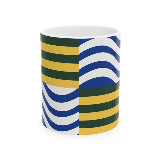 Flag of Oregon proposal John Mothershead (United States) White Coffee Mug 11oz - Go Mug Yourself