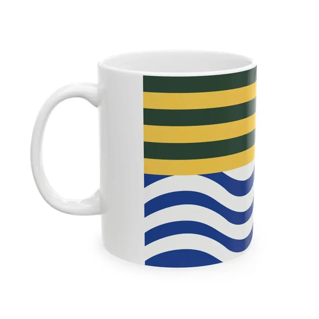 Flag of Oregon proposal John Mothershead (United States) White Coffee Mug - Go Mug Yourself