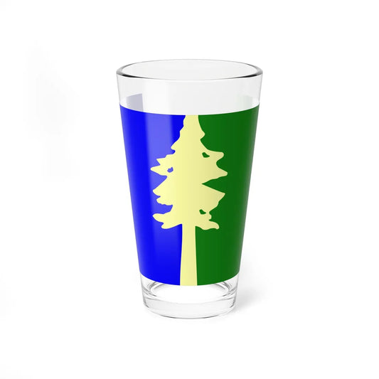 Flag of Oregon proposal Lorraine Bushek (United States) Pint Glass 16oz 16oz - Go Mug Yourself