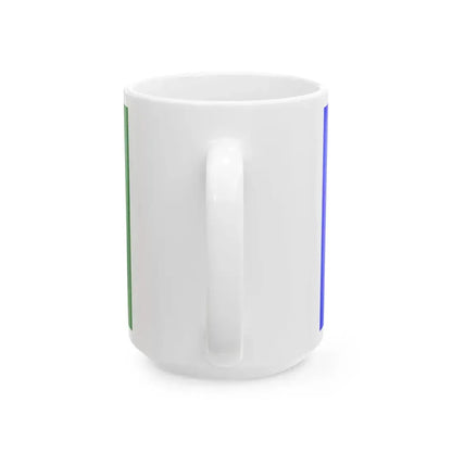 Flag of Oregon proposal Lorraine Bushek (United States) White Coffee Mug - Go Mug Yourself