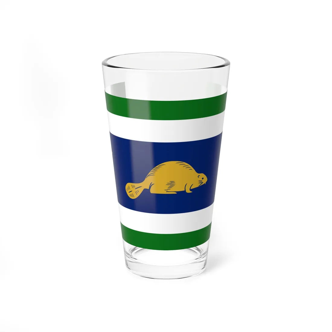 Flag of Oregon proposal Randall Gray (United States) Pint Glass 16oz 16oz - Go Mug Yourself